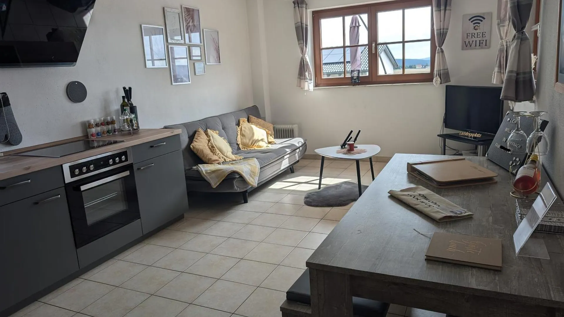 アパート Ferienwohnung Look Wide Oberelsbach